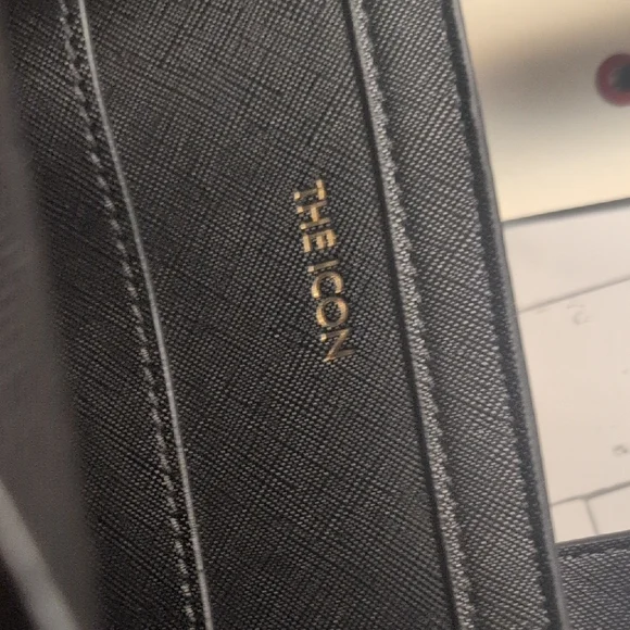 Ted Baker Black Tote Bag Sleek Minimalist Design - Picture 3 of 4